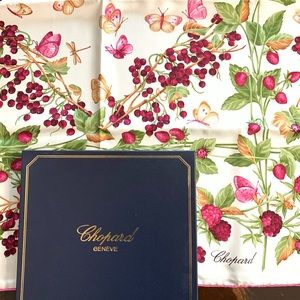 Brand New Chopard Butterfly Scarf